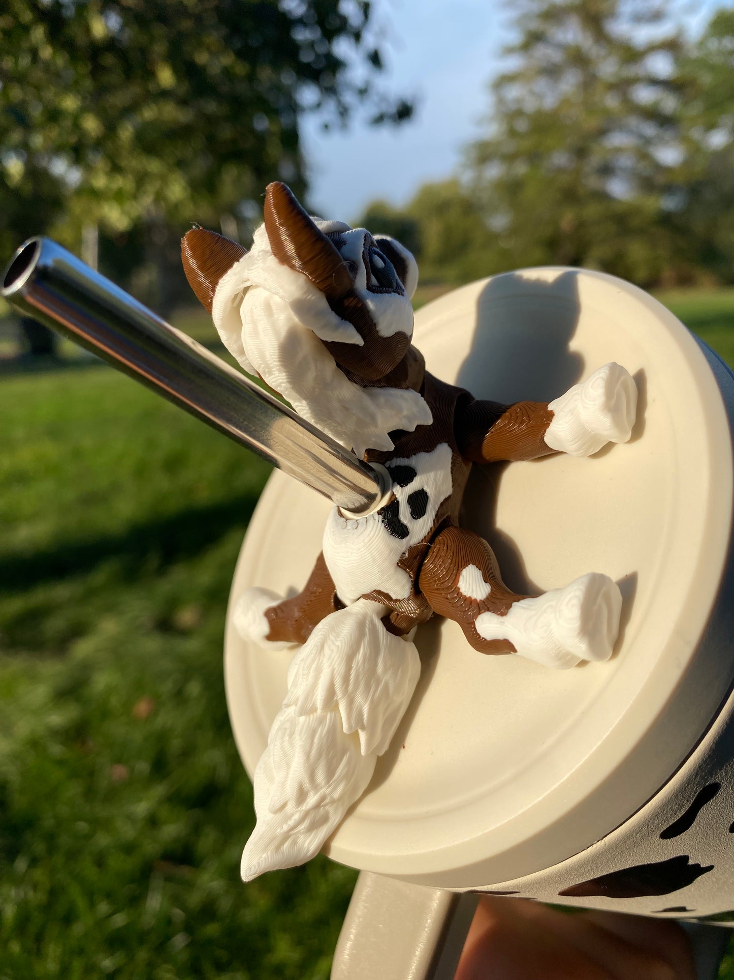 Halloween Horse Straw Topper/ Charm for Stanely Tumblers and other 9.5mm Straws