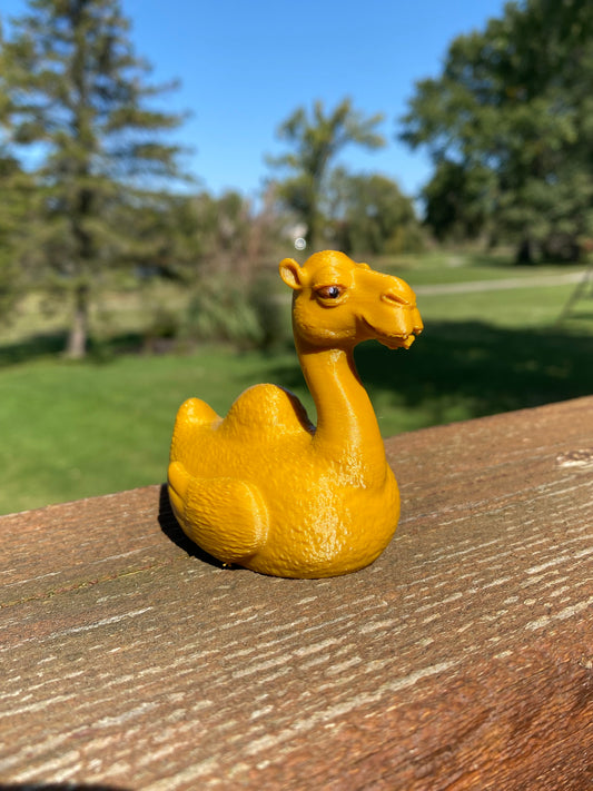 Camel Duck Miniature Figurine For Jeep Wrangler Dashboard