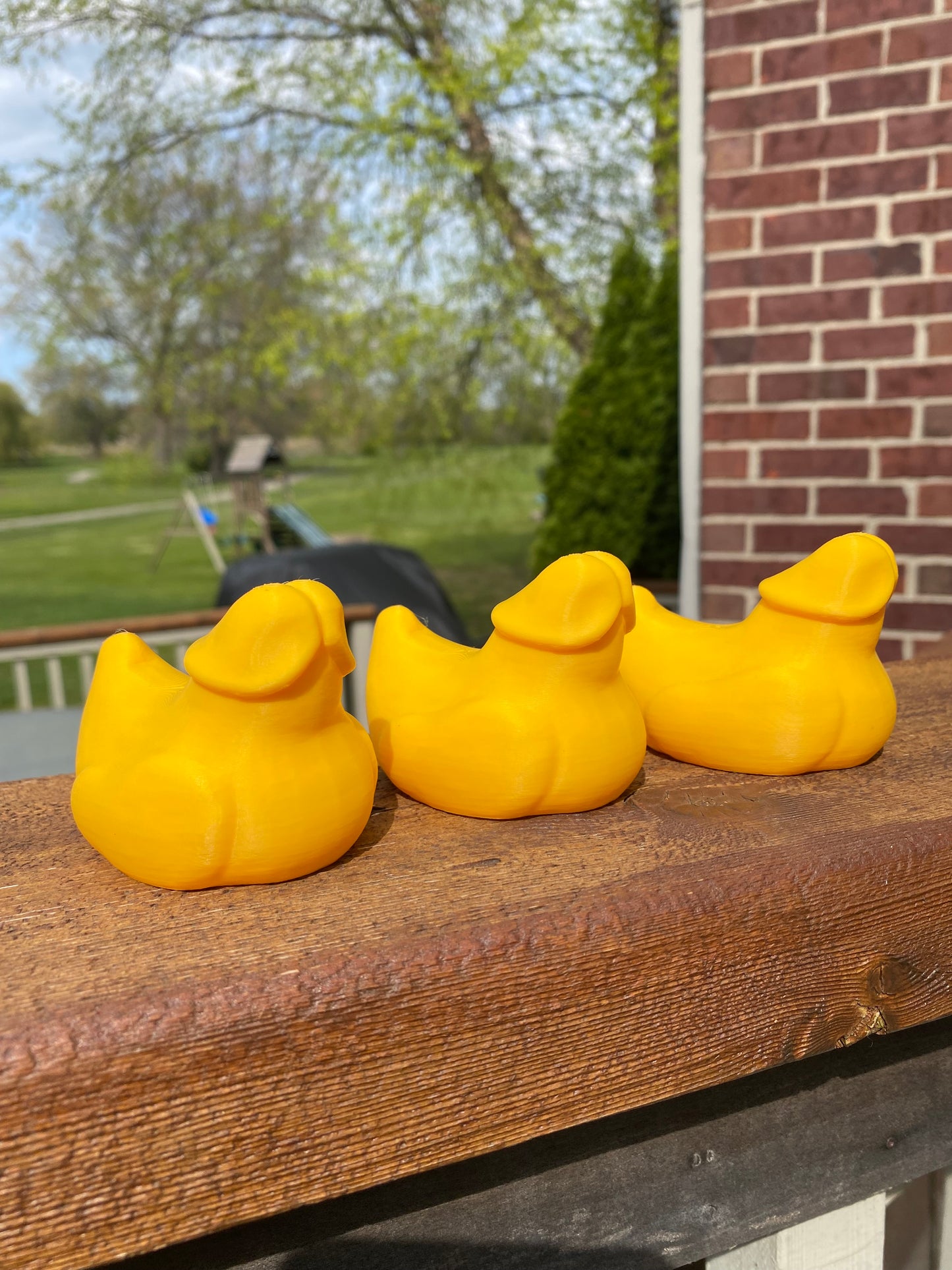 Prank Weenie Duck Miniature Figurine For Jeep Wrangler Dashboard