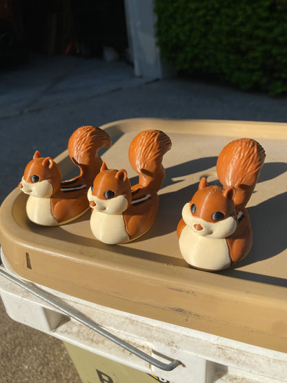 Chipmunk Duck Miniature Figurine For Jeep Wrangler Dashboard 3D Printed