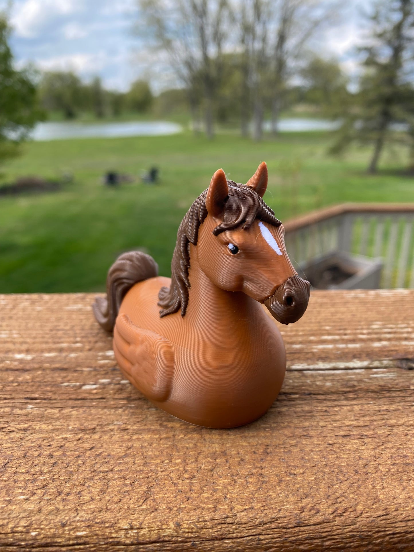 Horse Duck Miniature Figurine For Jeep Wrangler Dashboard