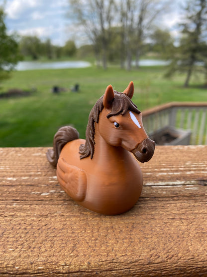Horse Duck Miniature Figurine For Jeep Wrangler Dashboard