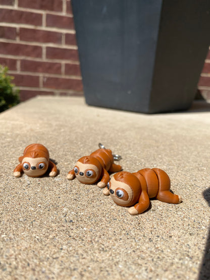 Sloth Fidget Toys and Keychains