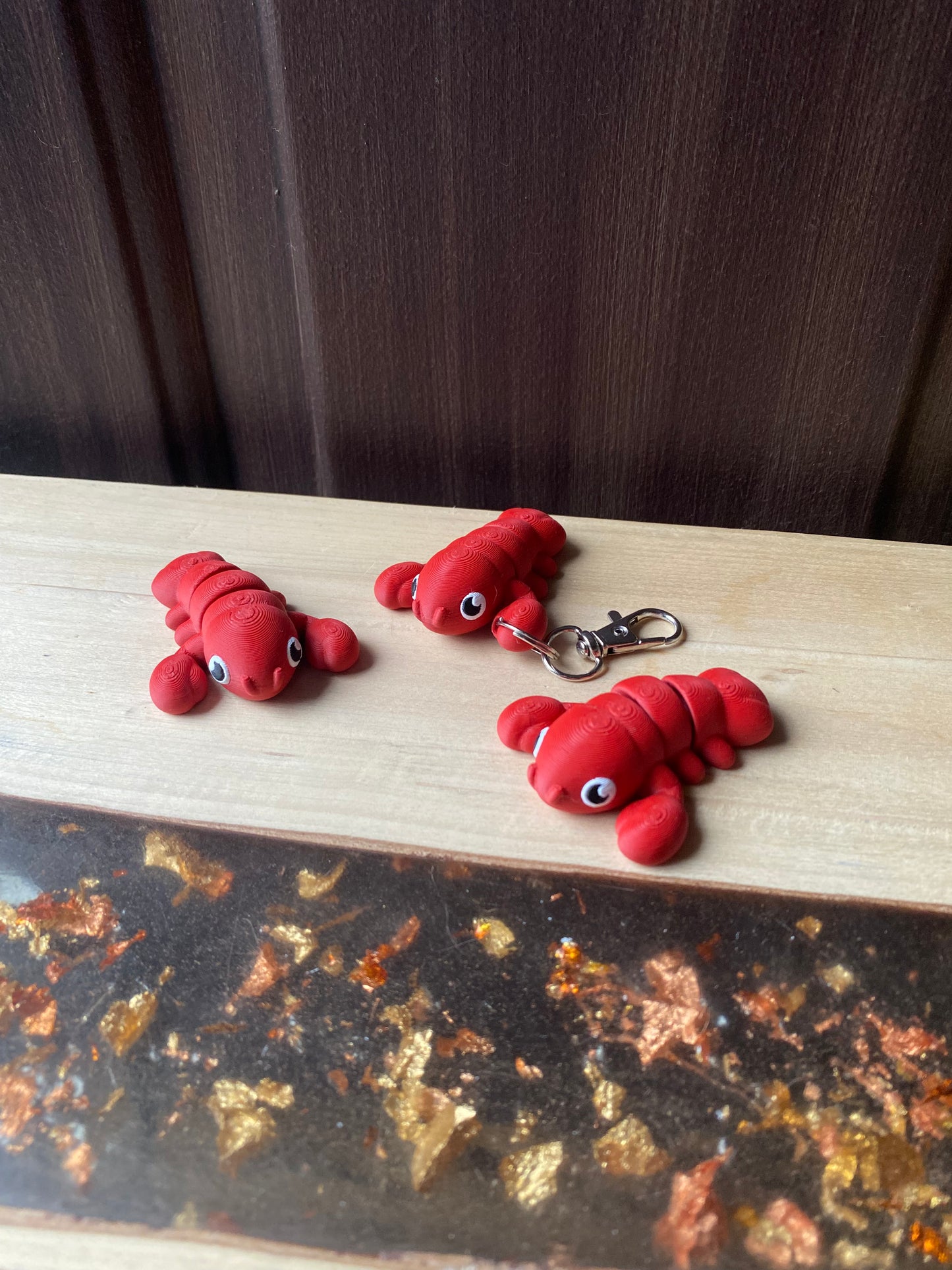 Lobster Fidget Toys and Keychains