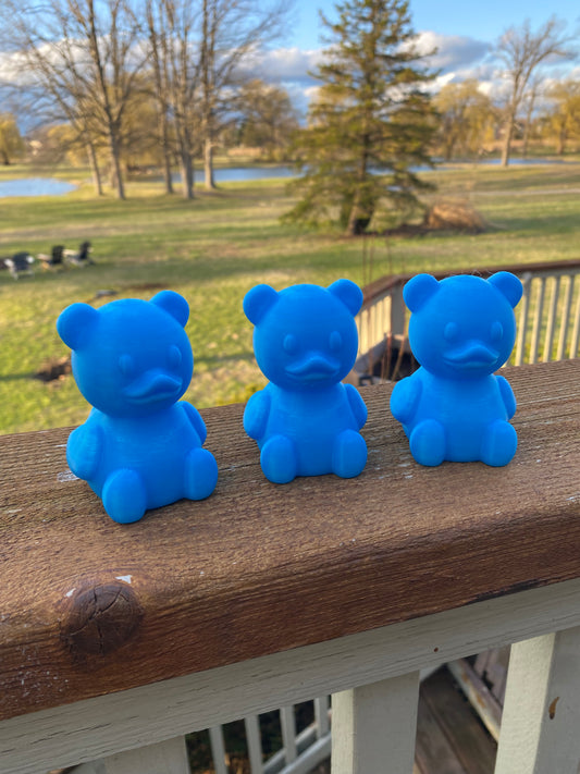 Gummy Bear Duck Miniature Figurine For Jeep Wrangler Dashboard