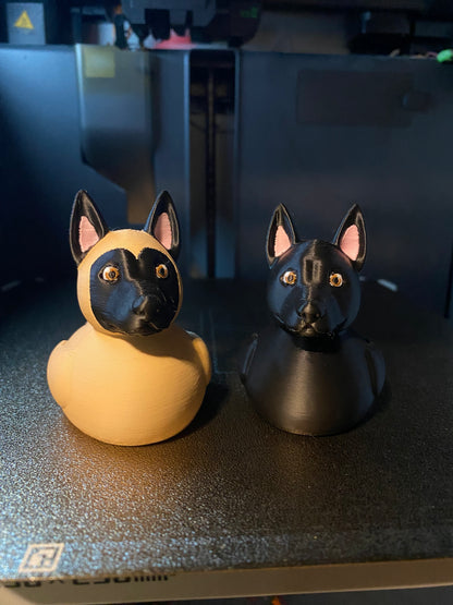 Belgian Malinois Duck Miniature Figurine For Jeep Wrangler Dashboard