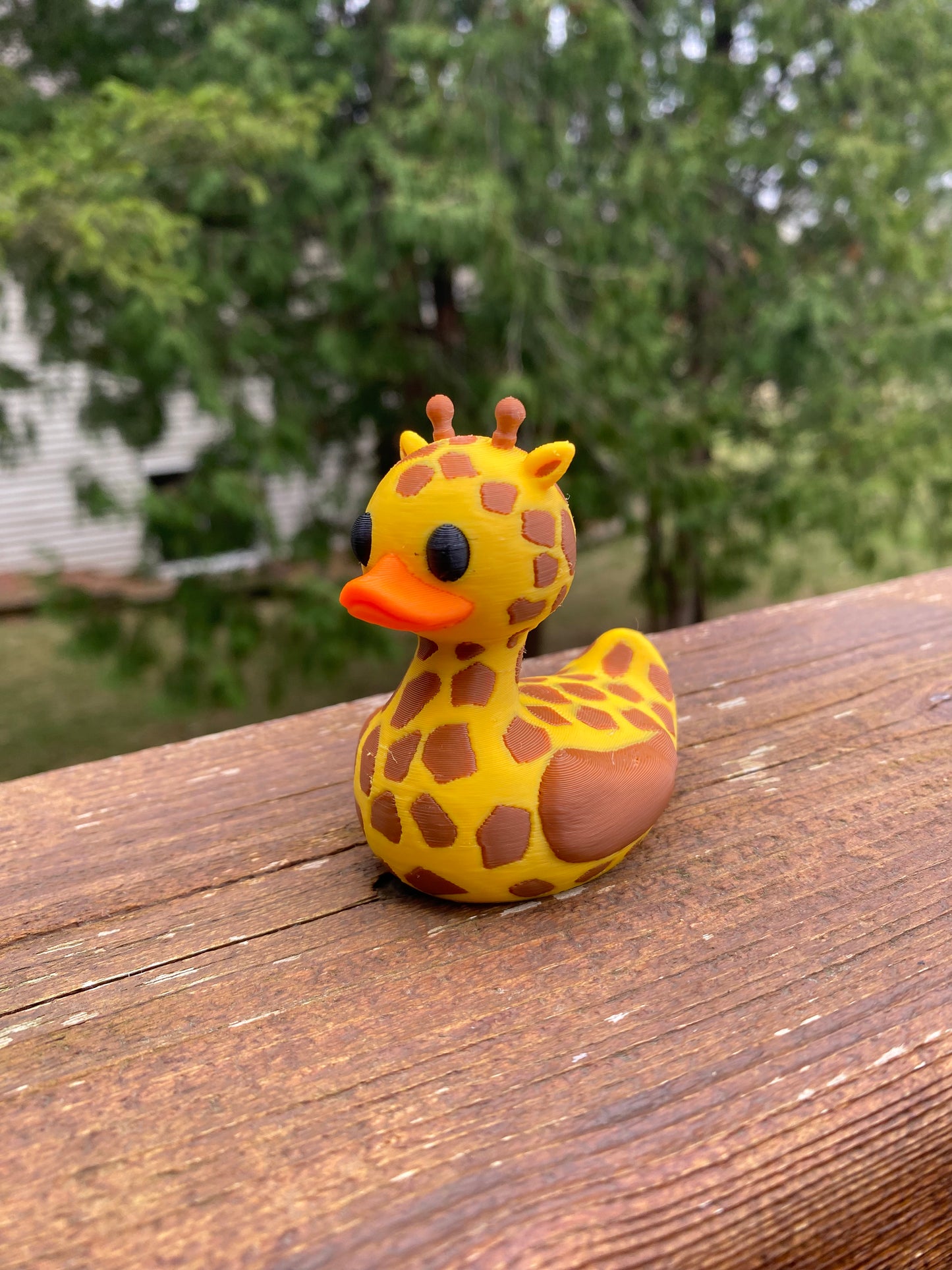 Giraffe Duck Miniature Figurine For Jeep Wrangler Dashboard