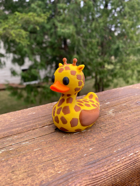 Giraffe Duck Miniature Figurine For Jeep Wrangler Dashboard