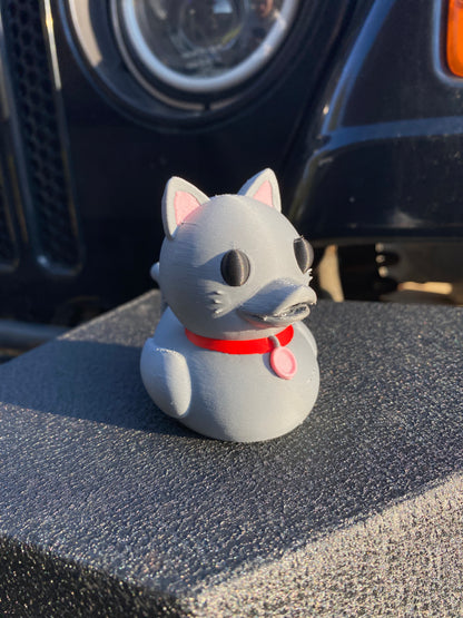 Generic Cat Duck Miniature Figurine For Jeep Wrangler Dashboard