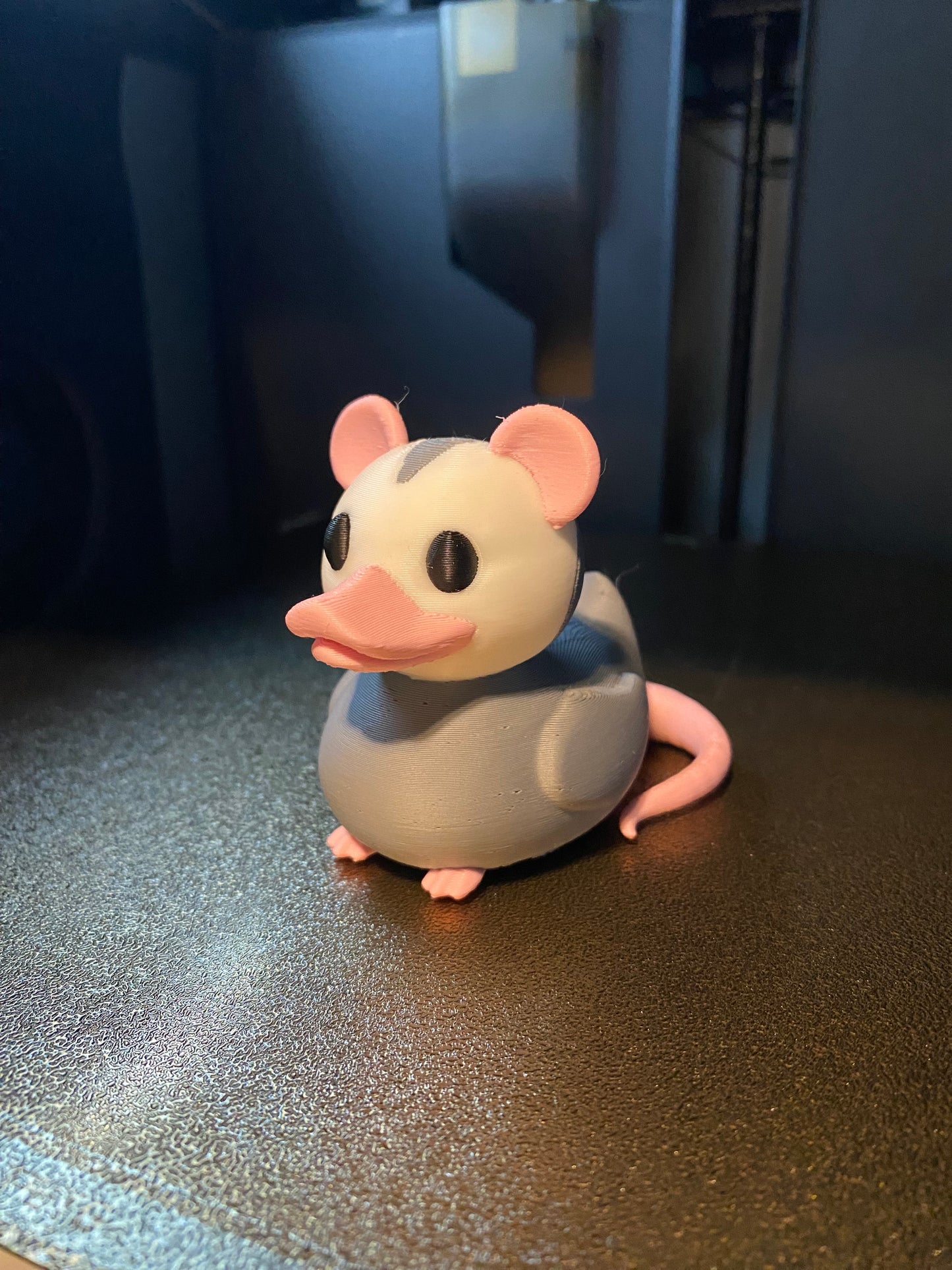 Opossum Duck Miniature Figurine For Jeep Wrangler Dashboard