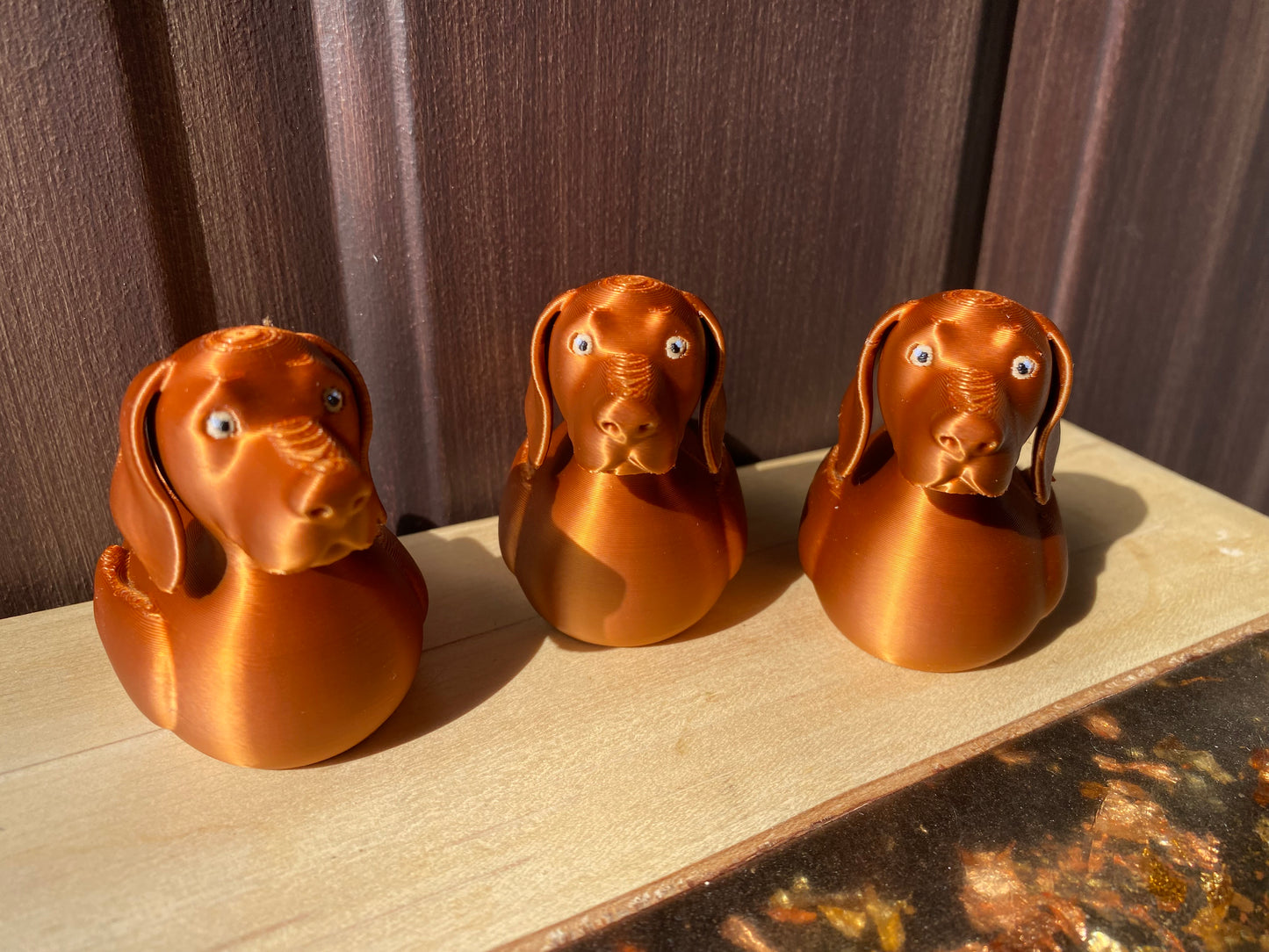 Vizsla Duck Miniature Figurine For Jeep Wrangler Dashboard
