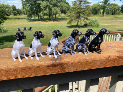 German Shorthaired Pointer Miniature Figurine