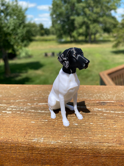 German Shorthaired Pointer Miniature Figurine