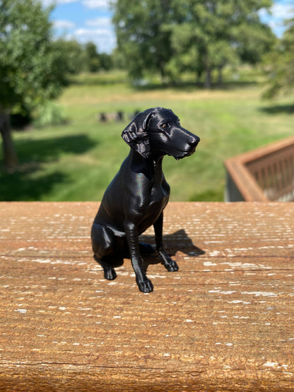 German Shorthaired Pointer Miniature Figurine