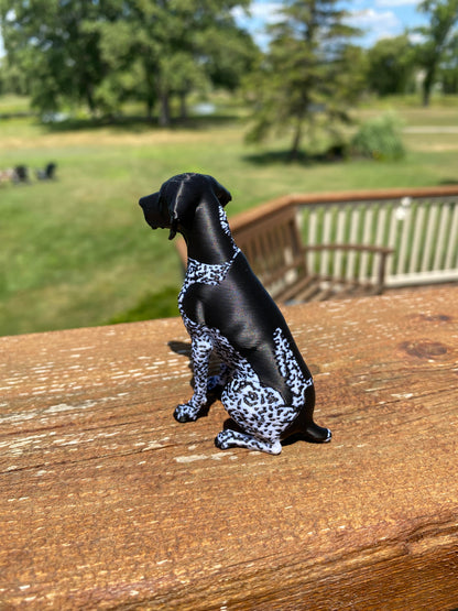 German Shorthaired Pointer Miniature Figurine