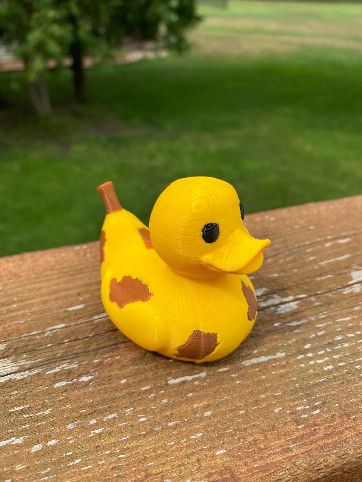 Banana Duck Miniature Figurine For Jeep Wrangler Dashboard