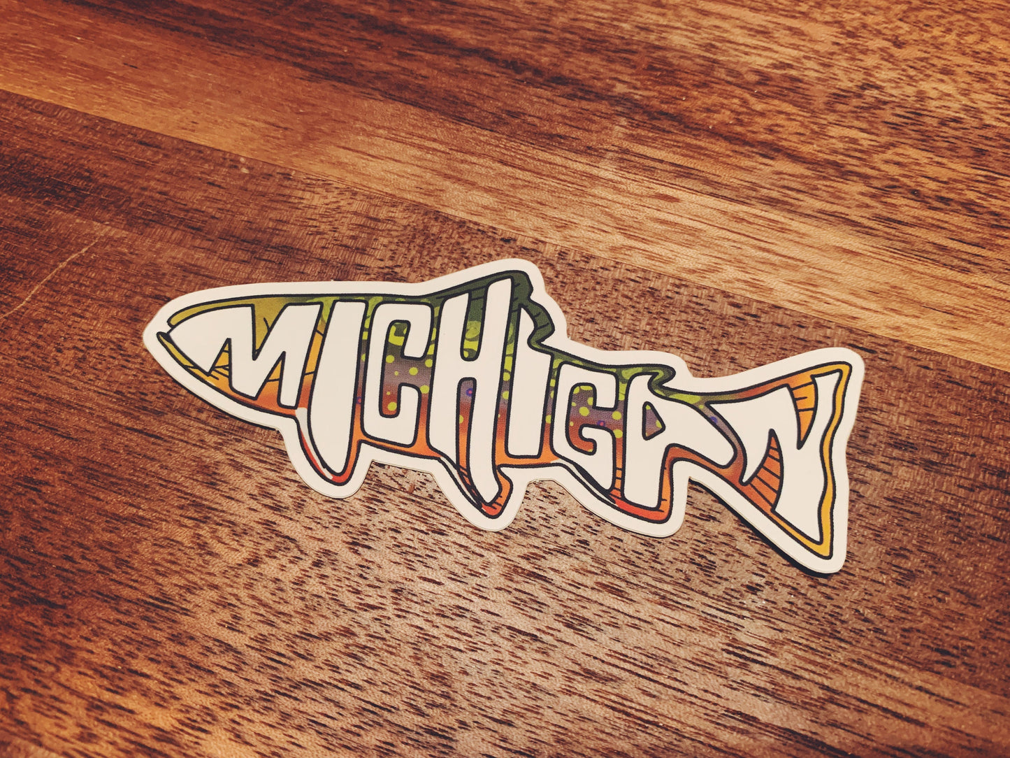 Michigan Brook Trout Sticker